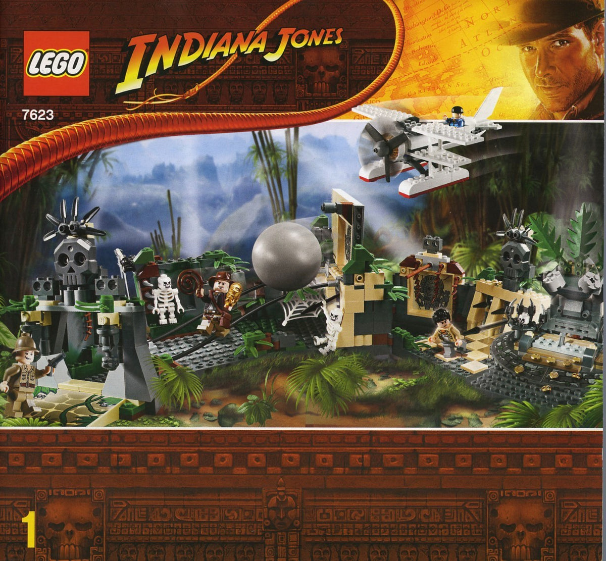 7623 Temple Escape (Used) LEGO Indiana Jones