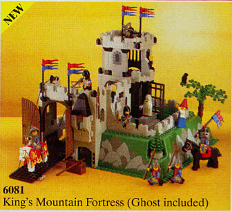 6081 King's Mountain Fortress (Certified) LEGO Castle