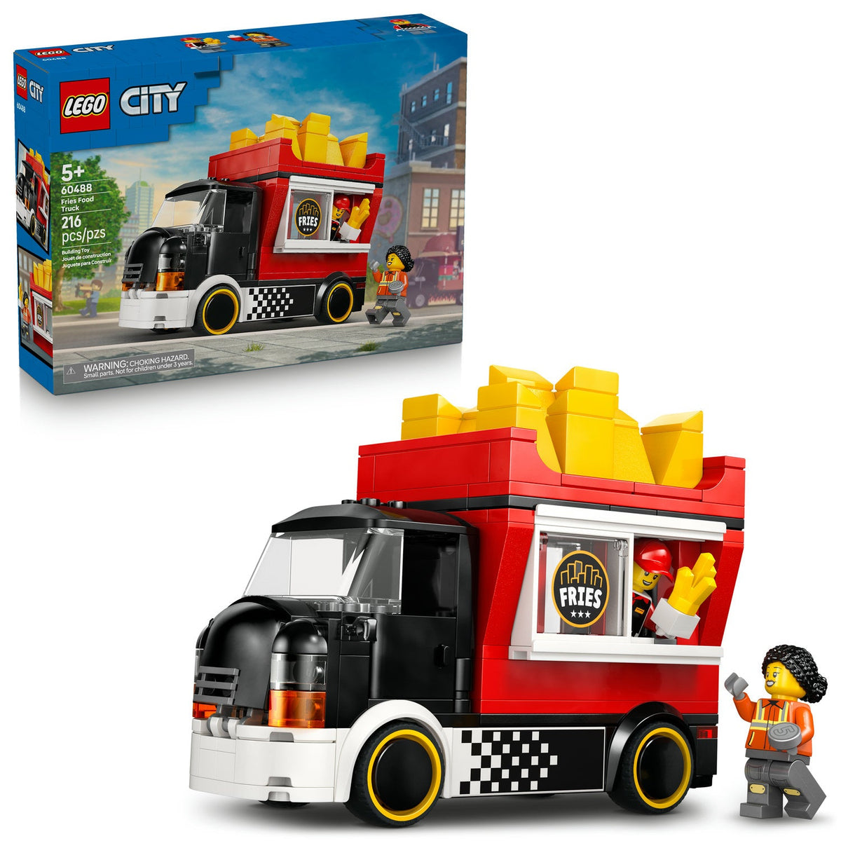 60488 Fries Food Truck (Retired) LEGO City
