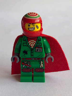 Douglas Elton / El Fuego - Coveralls with Helmet and Cape (hs010)