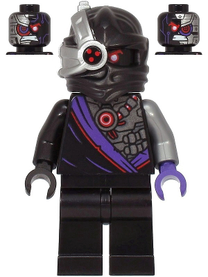 Nindroid Warrior, Dual Sided Head - Legacy (njo0577)
