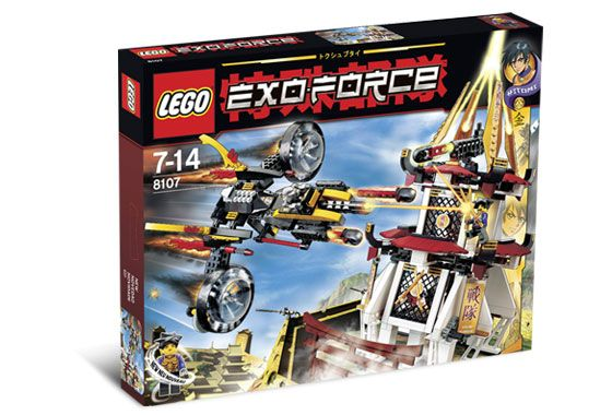 8107 Fight for the Golden Tower (Retired) LEGO Exo-Force