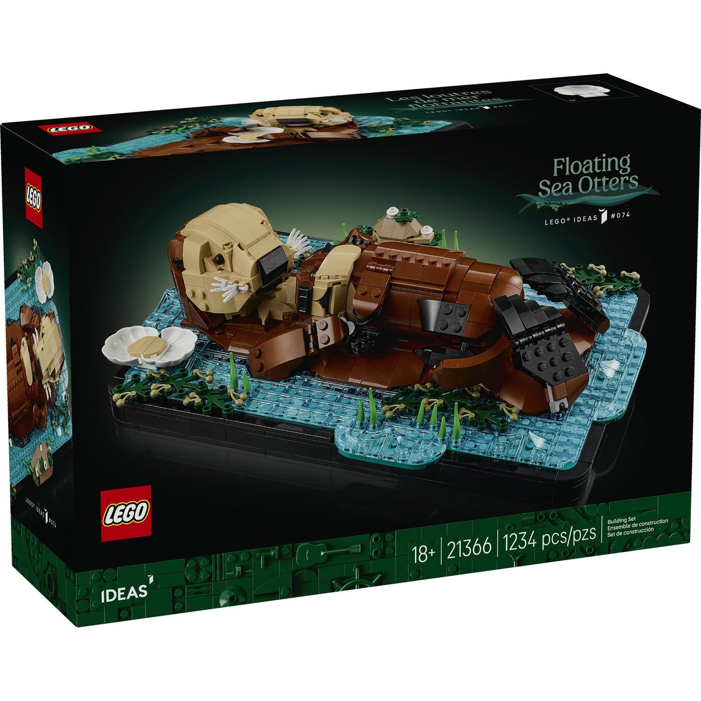 21366 Floating Sea Otters
