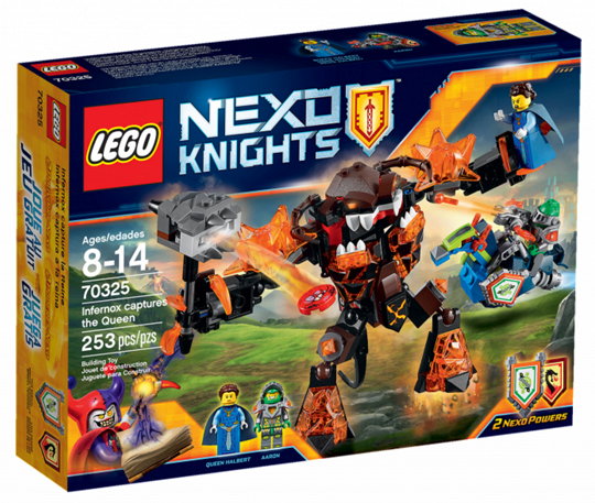 70325 Infernox captures the Queen (Retired) LEGO Nexo Knights