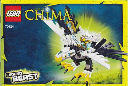 70124 Eagle Legend Beast (Used) LEGO Legends of Chima