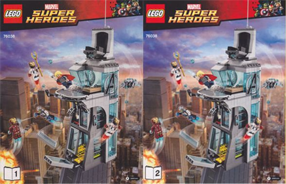 76038 Attack on Avengers Tower (Used) LEGO Super Heroes