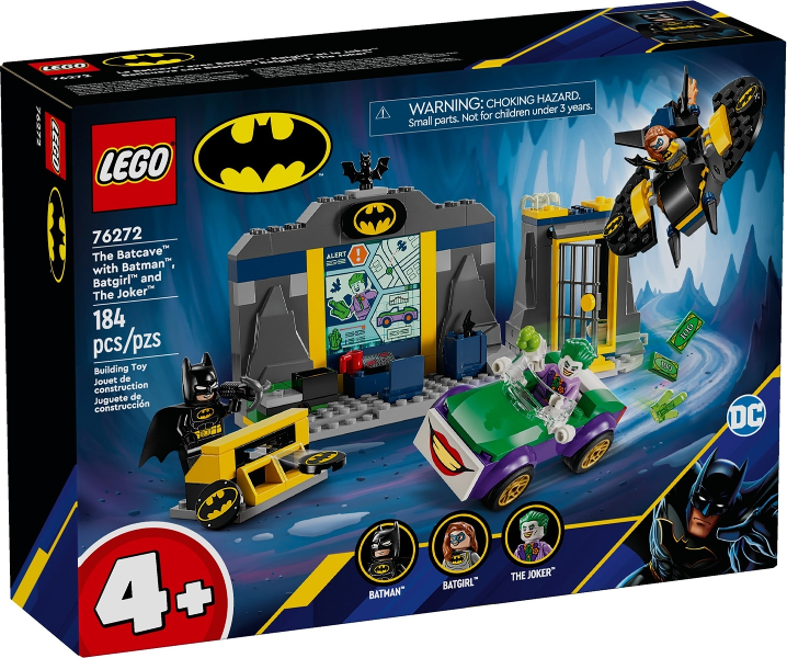 76272 The Batcave with Batman, Batgirl and The Joker (Retired) LEGO Super Heroes