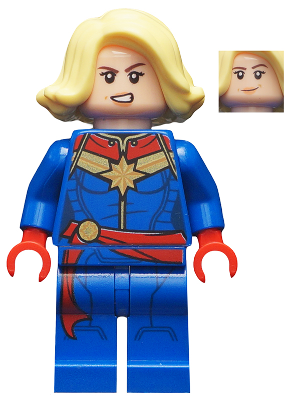 Captain Marvel - Bright Light Yellow Hair (sh0639)
