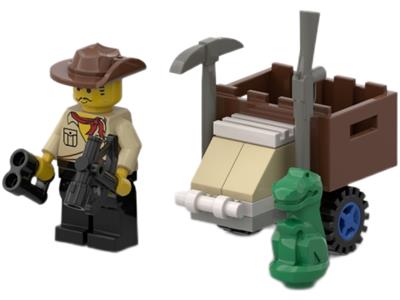 1278 Johnny Thunder & Baby T (Retired) LEGO Adventurers