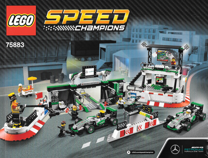 75883 Mercedes AMG Petronas Formula One Team (Used) LEGO Speed Champions