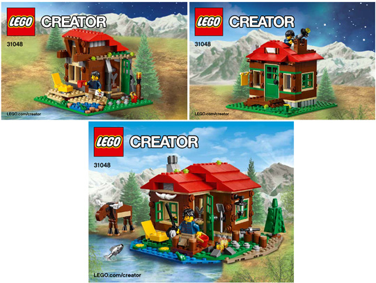 31048 Lakeside Lodge (Used) LEGO Creator