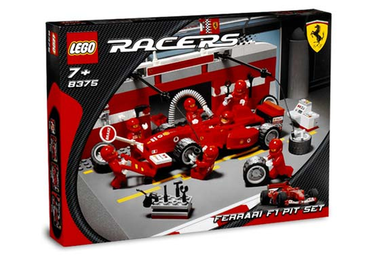 8375 Ferrari F1 Pit Set (Retired) LEGO Racers