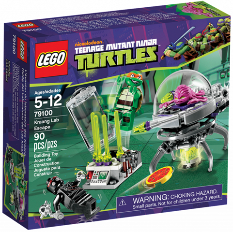 79100 Kraang Lab Escape (Retired) LEGO Teenage Mutant Ninja Turtles