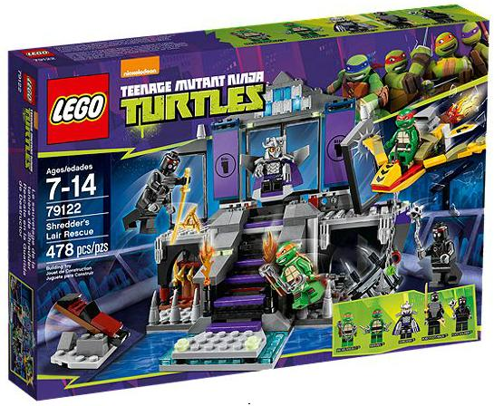79122 Shredder's Lair Rescue (Retired) LEGO Teenage Mutant Ninja Turtles