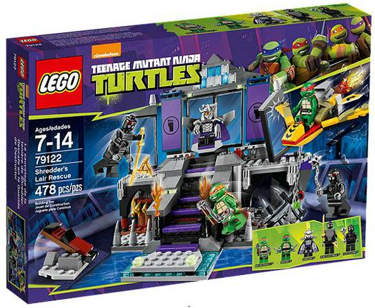 79122 Shredder's Lair Rescue (Retired) LEGO Teenage Mutant Ninja Turtles