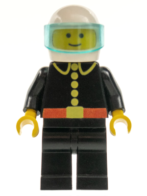 Fire - Classic, White Helmet, Trans-Light Blue Visor (firec003)
