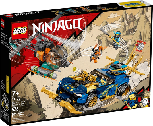 71776 Jay and Nya's Race Car EVO (Retired) LEGO Ninjago
