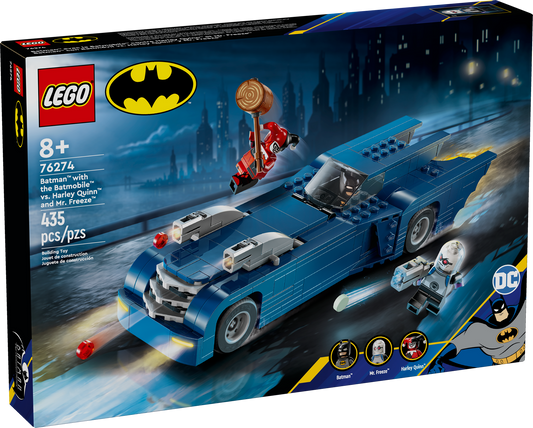 76274 Batman™ with the Batmobile™ vs. Harley Quinn™ and Mr. Freeze