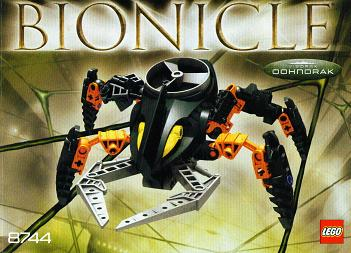8744 Visorak Oohnorak (Used) LEGO BIONICLE