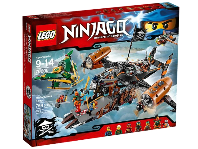 70605 Misfortune's Keep (Retired) LEGO Ninjago