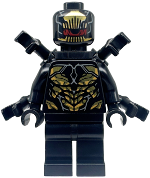 Outrider - Extended Arms, Torso with Short Dark Bluish Gray Tips at Neck (sh0871)