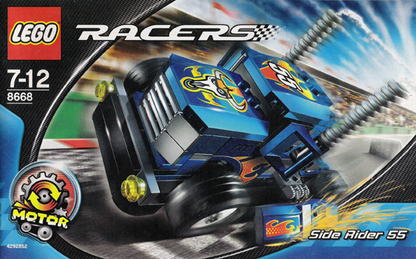 8668 Side Rider 55 (Certified) LEGO Racers