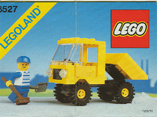 6527 Tipper Truck (Used) LEGO Town