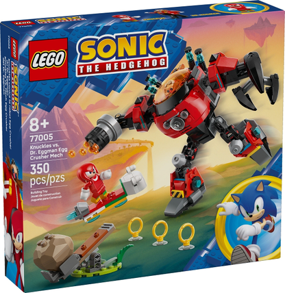 77005 Knuckles vs. Dr. Eggman Egg Crusher Mech (Retired) LEGO Sonic