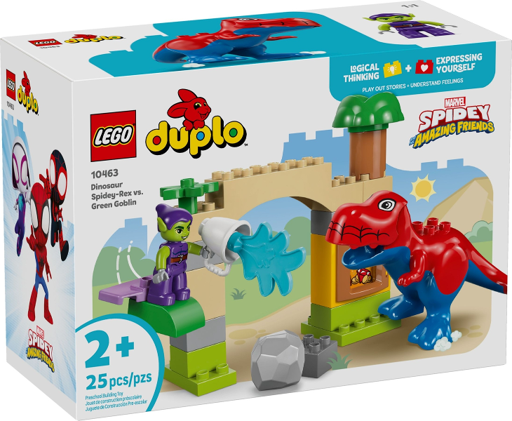 10463 Dinosaur Spidey-Rex vs. Green Goblin