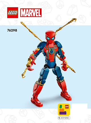 76298 Iron Spider-Man Construction Figure (Certified) LEGO Super Heroes