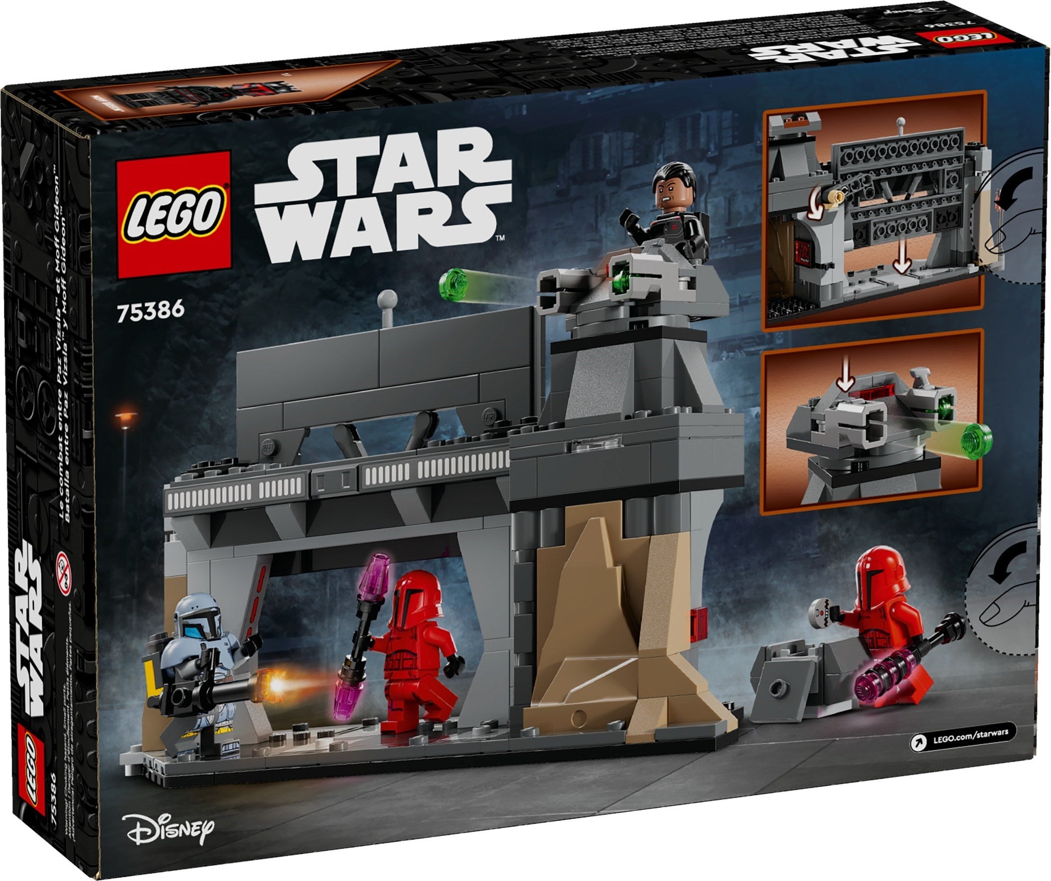 75386 Paz Vizsla™ and Moff Gideon™ Battle – Bricks & Minifigs Portland
