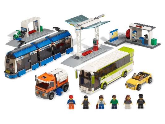 8404 Public Transport Station (Used) LEGO City