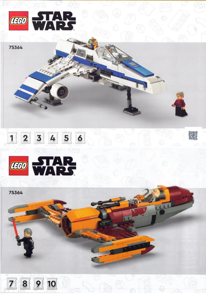 75364 New Republic E-Wing vs. Shin Hati's Starfighter (Certified) LEGO Star Wars