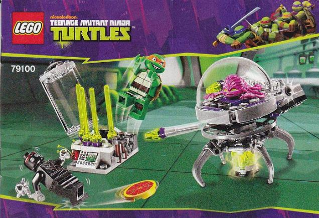 79100 Kraang Lab Escape (Certified) LEGO Teenage Mutant Ninja Turtles