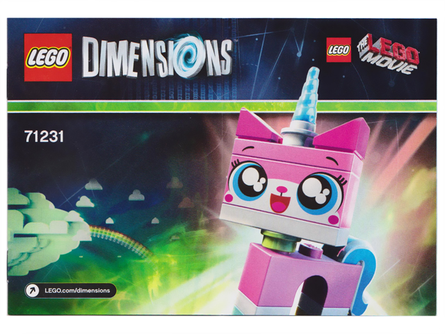 71231 Fun Pack - The LEGO Movie (Unikitty and Cloud Cuckoo Car) (Certified) LEGO Dimensions