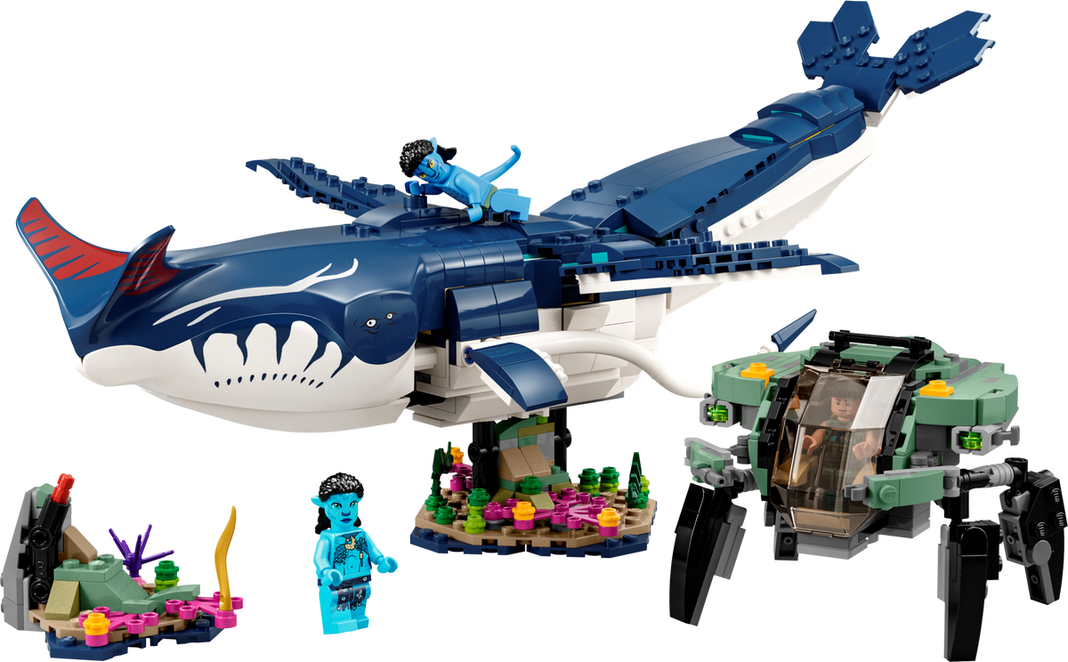 75579 Payakan the Tulkun & Crabsuit (Certified) LEGO Avatar