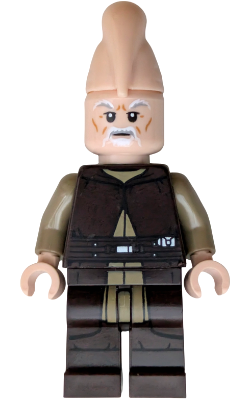 Ki-Adi-Mundi - Printed Legs, Straight Belt (sw1432)
