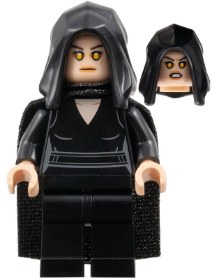 Rey - Black Dress, Hood and Cape (Darth Rey) (sw1364)