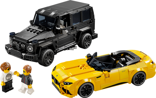 76924 Mercedes-AMG G 63 & Mercedes-AMG SL 63 (Used) LEGO Speed Champions