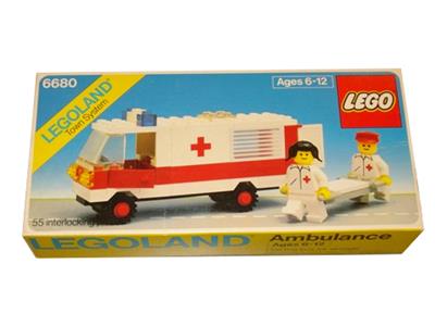 6680 Ambulance (Retired) LEGO Town