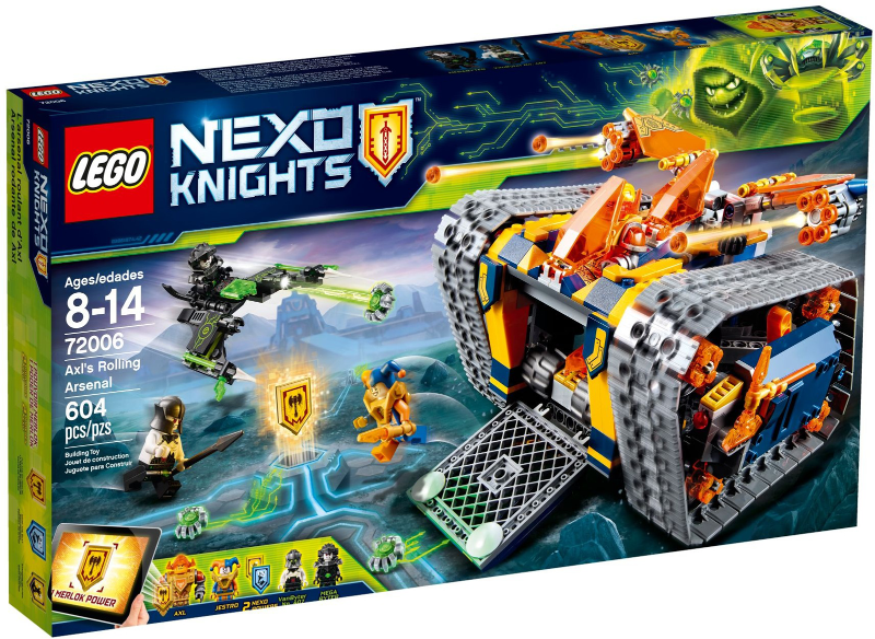 72006 Axl's Rolling Arsenal (Retired) LEGO Nexo Knights
