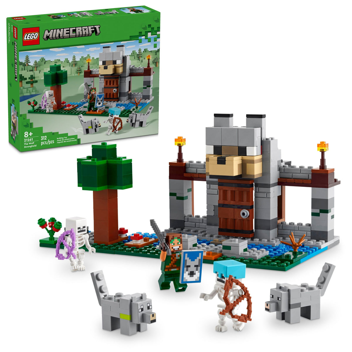 21261 The Wolf Stronghold (Retired) LEGO Minecraft