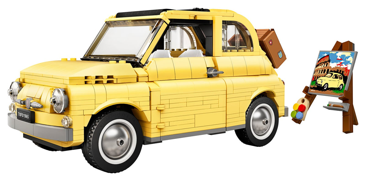 10271 Fiat 500 (Bright Light Yellow Edition) (Used) LEGO Creator Expert
