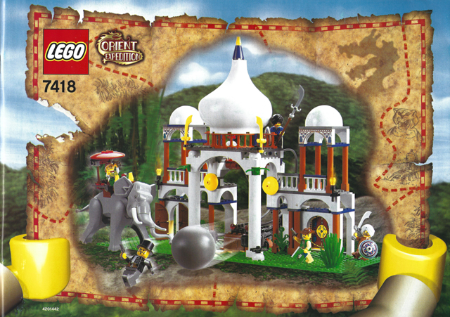 7418 Scorpion Palace (Used) LEGO Adventurers