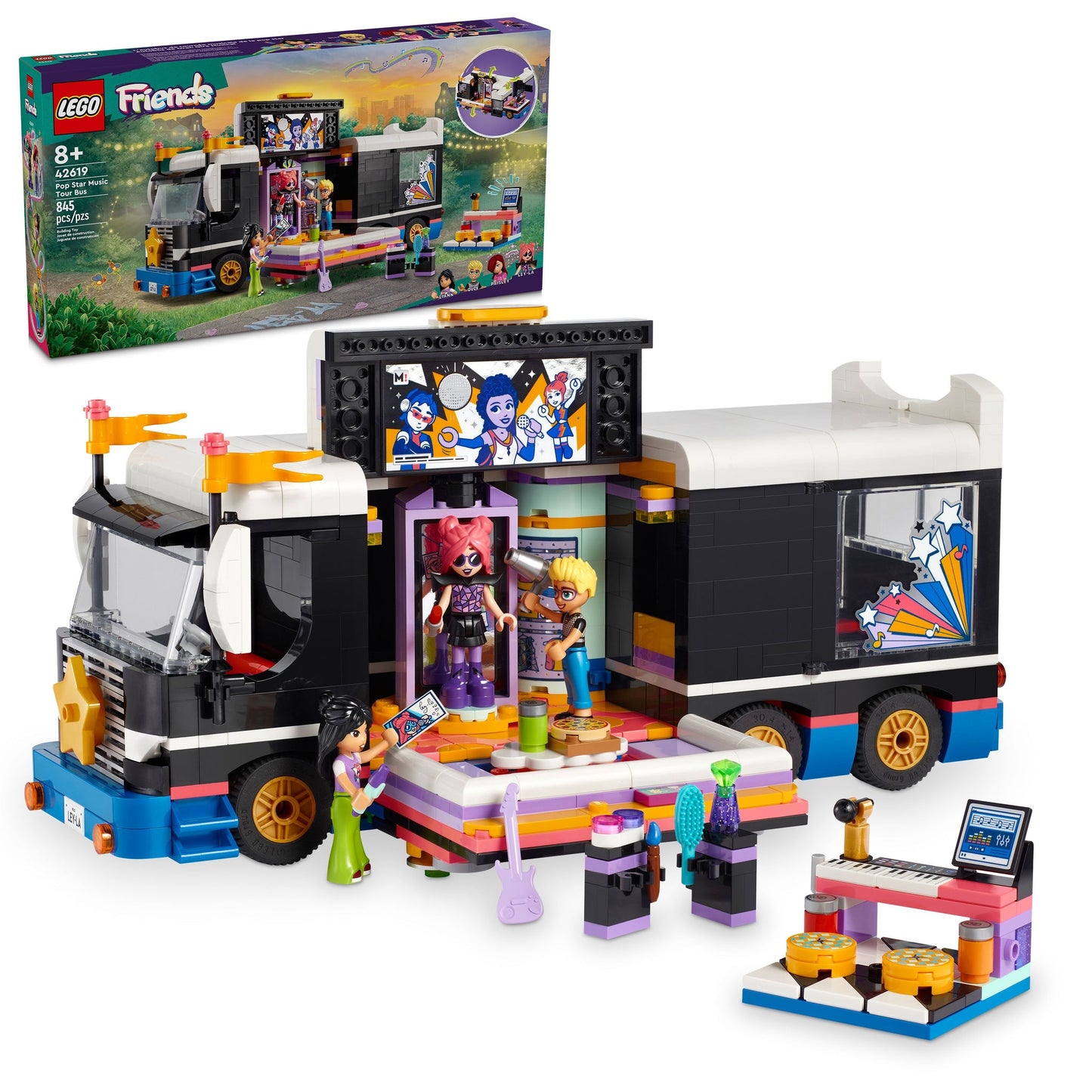 42619 Pop Star Music Tour Bus