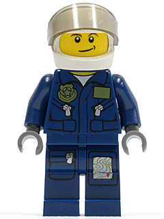 Police - LEGO City Undercover Elite Police Helicopter Pilot (cty0359)