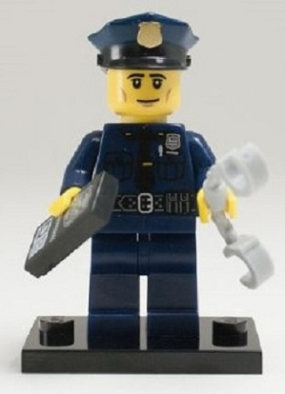 Policeman - Series 9 Collectible Minifigure (col09-6)
