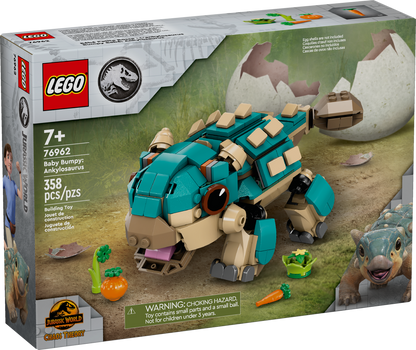 76962 Jurassic World Baby Bumpy: Ankylosaurus