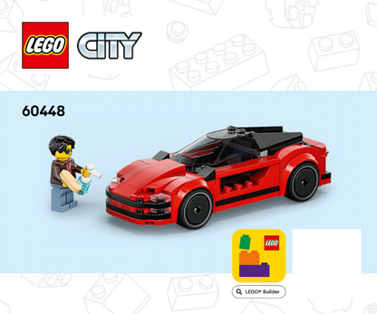 60448 Red Sports Car (Certified) LEGO City
