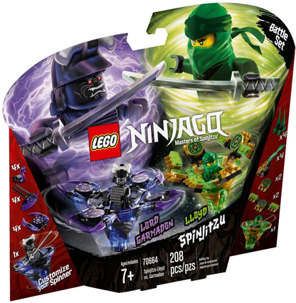 70664 Spinjitzu Lloyd vs. Garmadon (Retired) LEGO Ninjago